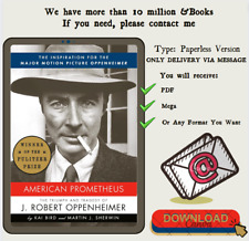 American Prometheus: The Inspiration for the Major Motion Picture OPPENHEIMER por segunda mano  Embacar hacia Argentina