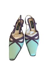 turquoise wedding shoes for sale  SOUTH MOLTON