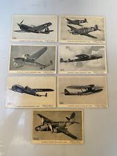 Aircraft recognition cards for sale  WHITSTABLE