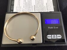 mens 9ct gold bracelet for sale  ST. IVES