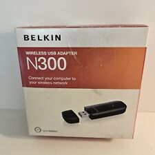 Belkin N300 High Performance Wireless Wi-Fi USB Adapter  F9L1002 Open Box for sale  Shipping to South Africa