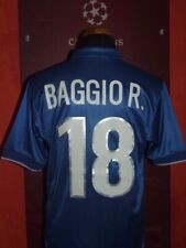 ROBERTO BAGGIO ITALY ITALIA WC 1998 SHIRT +SHORT MAGLIA CALCIO FOOTBALL SOCCER usato  Italia