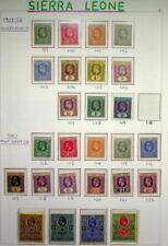 sierra leone stamps for sale  TAMWORTH