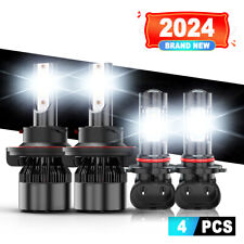 Farol de LED Hi/Lo + combo de lâmpadas de neblina 4x para 2005-2014 Ford F150 F250 F350 comprar usado  Enviando para Brazil