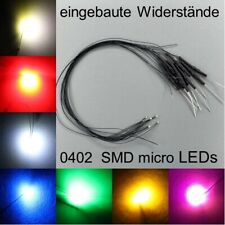 verkabelt 0402 mini SMD LEDs alle Farben mit Vorwiderstand micro LED comprar usado  Enviando para Brazil