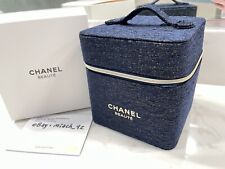 CHANEL Beaute Navy Gold Makeup Cosmetic Vanity Case 2023 Holiday Gift for sale  Shipping to South Africa