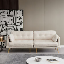 Linen fabric sofa for sale  USA