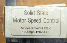 Controle de velocidade do motor de estado sólido KB Electronics KBWC-112LK, usado comprar usado  Enviando para Brazil