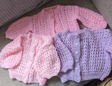 Hand knitted first for sale  STOKE-ON-TRENT