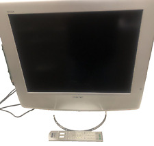 TV para jugadores Sony Wega LCD KLV-S20G10 con cable PWR remoto probado, usado segunda mano  Embacar hacia Argentina
