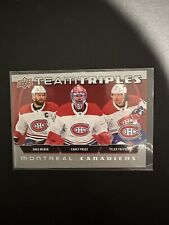 2021-22 Upper Deck Series 1 Team Triples TT-MTL WEBER PRICE TOFFOLI Canadiens comprar usado  Enviando para Brazil