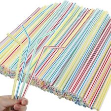 Coloured plastic straws for sale  BRADFORD