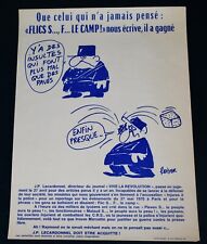 Rare affiche mai d'occasion  Paris XIV