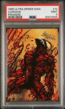 1995 Fleer Ultra Spider-Man Premiere Carnage #12 PSA 9 for sale  Shipping to South Africa