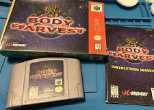 Body Harvest (Nintendo 64, 1998) Caixa e Manual TESTADO comprar usado  Enviando para Brazil