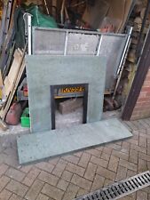 slate hearth fireplace for sale  PRESTON