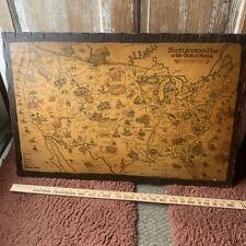 Vintage bootlegger map for sale  North Scituate