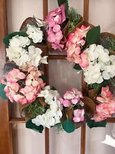 Hydrangea burlap wreath for sale  Auburn