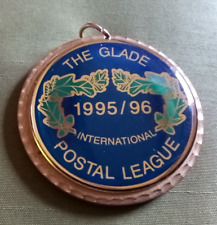 medalla de tiro con arco The Glade Postal League International 1995/96 segunda mano  Embacar hacia Mexico