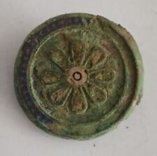 INTERESANTE OBJETO FLORAL EUROPEO DE BRONCE MEDIEVAL TARDÍO 1300-1400 AD segunda mano  Embacar hacia Mexico