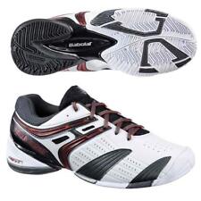 $150 BABOLAT V-PRO TÊNIS DE QUADRA ALL COURT BRANCO PRETO MASCULINO REINO UNIDO 6 EUA 6.5 =MULHER 8 comprar usado  Enviando para Brazil