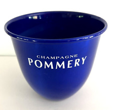 Cubo de champán azul real de colección de aluminio Pommeria hecho en Francia segunda mano  Embacar hacia Argentina