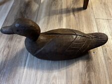 Wooden carved duck for sale  Knoxville