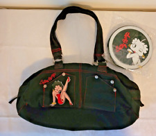 Bolsa de ombro preta Betty Boop mais presente Betty Boop suporte para CD comprar usado  Enviando para Brazil