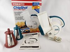 Vintage Presto Chip Shot Electric Potato Chipper Maker Slicer Vegtable Homemade for sale  Shipping to South Africa