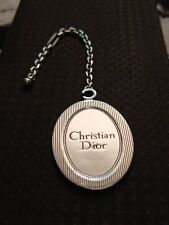 Rare Porte Clé CHRISTIAN DIOR en Argent 925/1000-Vtg Solid Silver Key Ring/Chain d'occasion  Antibes