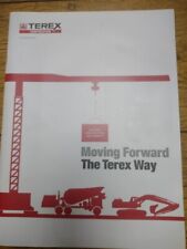 Terex booklet brochure for sale  DUNGANNON