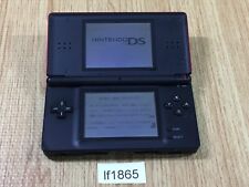 lf1865 Plz Read Item Condi Nintendo DS Lite Crimson Black Console Japan for sale  Shipping to South Africa