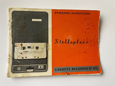 Vintage stellaphone casette for sale  BEVERLEY