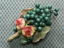 Broche ancienne fleurs d'occasion  Cany-Barville
