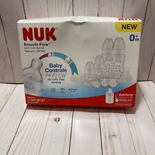 NEW NUK Baby Bottles 0 Month+ Smooth Flow Anti Colic Newborn Gift Set 11 Pieces for sale  Shipping to South Africa