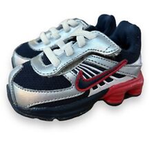 Tênis Nike Toddler Shox Turbo 8 (Td) infantil 344934-442 prata/azul/vermelho comprar usado  Enviando para Brazil