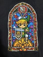 Camiseta THE WIND WAKER The Legend of Zelda XXL Preta 2008 Nintendo Gamecube comprar usado  Enviando para Brazil