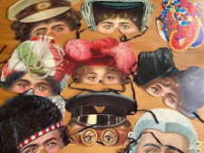 Facsimile victorian masks for sale  LUTON