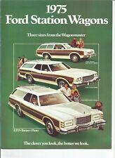 1975 Ford Station Wagon folheto de vendas LTD Country Squire, Gran Torino, Pinto  comprar usado  Enviando para Brazil