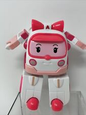 Figura de juguete de acción Academy Amber Robocar Poli Transforming Robot Tramsformable segunda mano  Embacar hacia Argentina