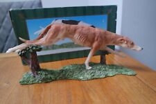 Greyhound figurine brown for sale  BROADSTONE
