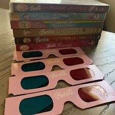 Lote de DVD da Barbie de 6 -3 D com 4 pares de óculos comprar usado  Enviando para Brazil