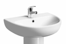 TWYFORD E14321WH E100 ROUND WASHBASIN 600X480 1 TAP ***BASIN ONLY*** for sale  Shipping to South Africa