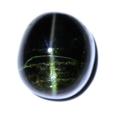 13.32 Cts Natural Enstatite Cat's Eye Cabochon Cut Green Loose Gemstone, used for sale  Shipping to South Africa