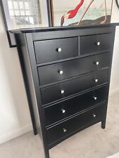 Chest drawers black for sale  LEAMINGTON SPA