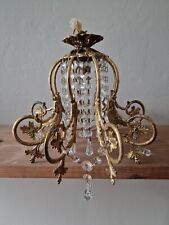 Vintage chandelier acrylic for sale  PLYMOUTH