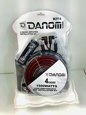 Danom AudioKit4 4 GaugeKit de Instalação de Amplificador de Alto Desempenho, 1500 Watts comprar usado  Enviando para Brazil