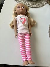 Battat GLITTER GIRLS Doll Blonde Hair purple Eyes 14" Posable Doll EUC for sale  Shipping to South Africa