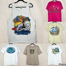 Lote de 6 camisetas de surf pacote retrô roupa de surf aquática camiseta oceano atacado tamanho P-G comprar usado  Enviando para Brazil