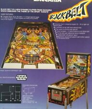 Blackbelt zaccaria pinball for sale  Collingswood